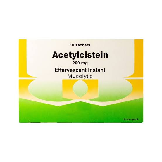 Acetylcistein Effervescent Granules 200Mg 10 Sachets