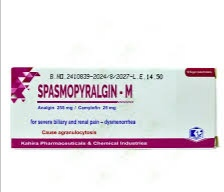 SPASMOPYRALGIN-M 10 TABS.