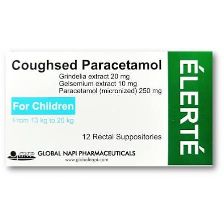 Coughsed P Ichild 12 Suppositories
