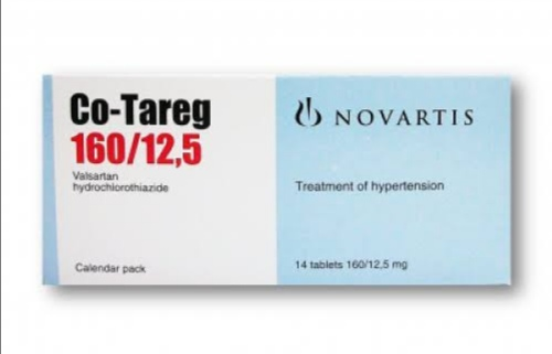 CO-TAREG 160/12.5MG 14 F.C.TABS.