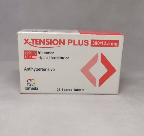 X-TENSION PLUS 300/12.5MG 28 SCORED TAB.
