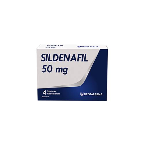 SILDEN 50 MG 4 F.C. TABS.