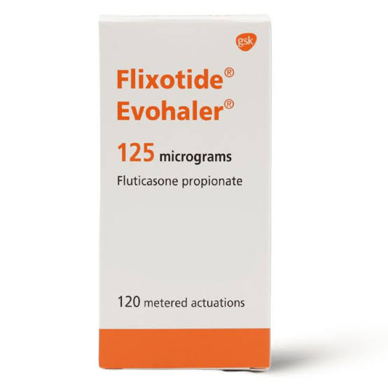 FLIXOTIDE EVOHALER 125MCG/ACTUATION INHALER