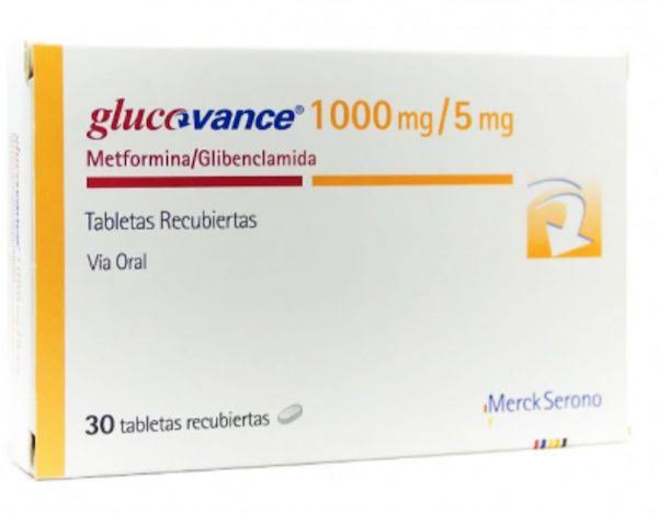 GLUCOVANCE 1000/5MG 30 F.C.TAB.