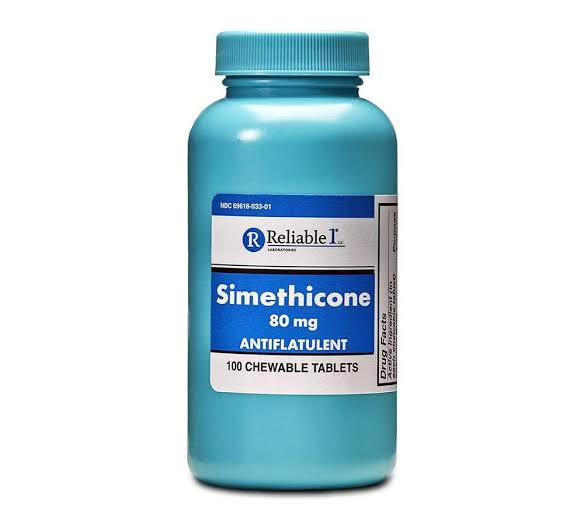 SIMETHICONE 80MG 30 TAB.U.S.P.XXII