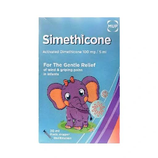 SIMETHICONE-MUP 2% EMULSION ORAL DROPS 30 ML