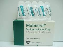 MOTINORM 60MG SUPP. (CANCELLED