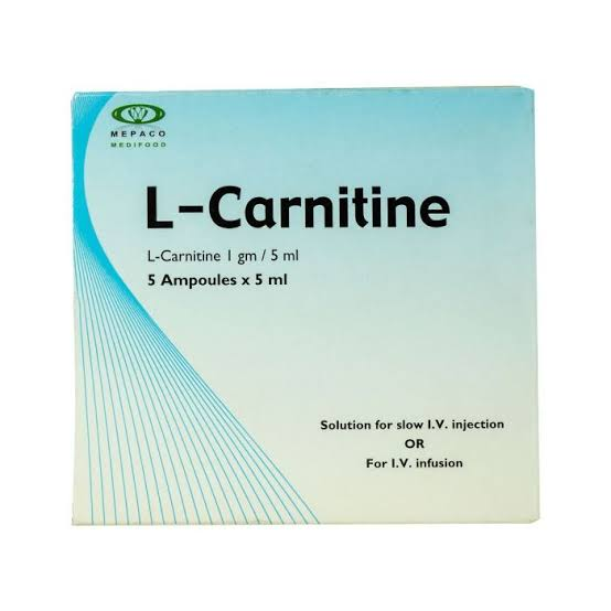 L-CARNITINE 1GM/5ML 5 I.V. AMP.