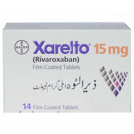 XARELTO 15 MG 14 F.C. TAB.