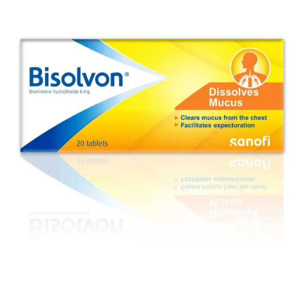BISOLVON 8 MG 20 TABS