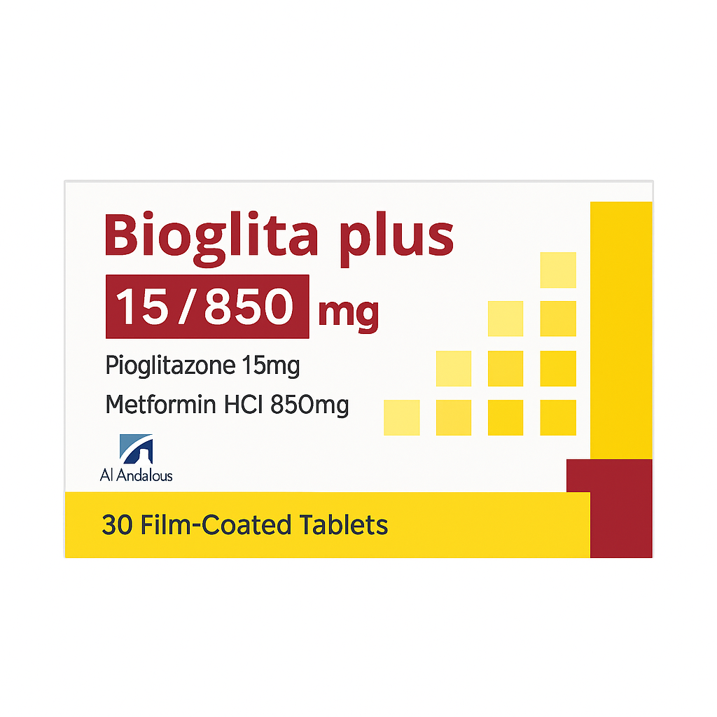 Bioglita Plus15/850Mg 30/Tab