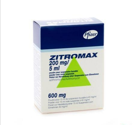 ZITHROMAX 600MG/15ML (200MG/5ML) SUSP.