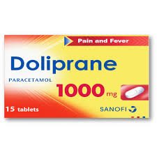 DOLIPRANE 1 GM 15 TABS.