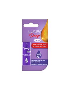 Luna Deep Care Lip Moist ( Men Care ) Hyaluronic Acid & Essential Oils 3.5ml