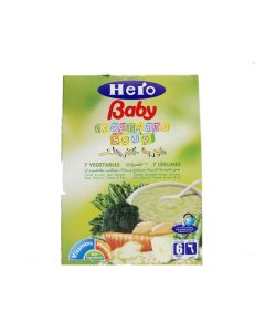 Hero Baby Good Night 8 Cereals &Vegetables With Milk 150GM