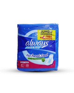 ALWAYS MAXI THICK LONG 26/PADS