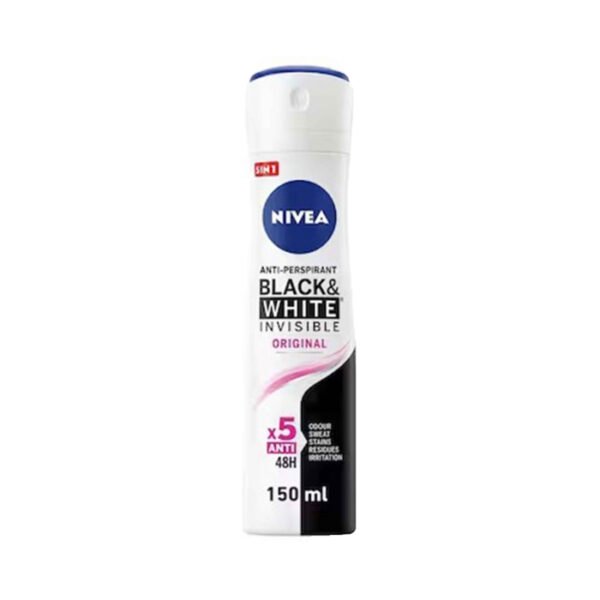 Nivea Deoderant Spray For Women Invisibel Original 150ML-20% Offer
