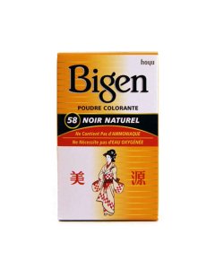 Bigen Hair Color Powder N.58 # Black