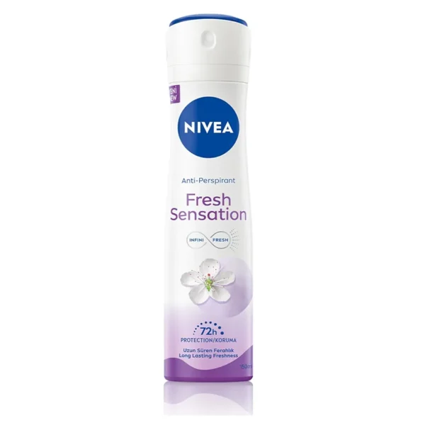 بخاخ مزيل عرق للنساء فريش سينسيشن من نيفيا، 150 مل، حماية