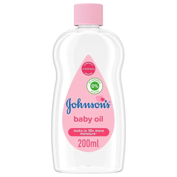 JOHNSON’S Baby Oil, 200ml