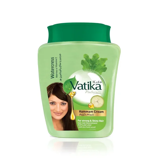 Vatika Naturals Watercress Hammam Hair Cream (225g