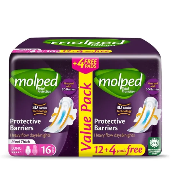 Molped Total Protection - Value Pack - long 16 Pads