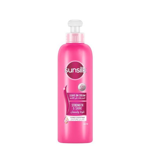 SUNSILK LEAVE ON CREAM 200ML قوة ولمعان روز‏