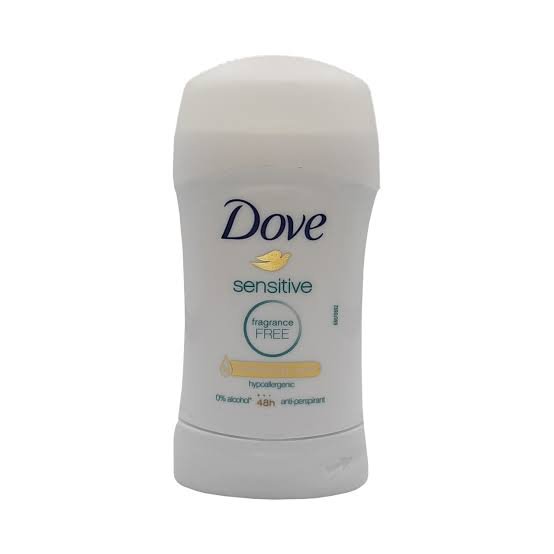 دوف مزيل عرق ستيك حساس خالي من العطر مستورد - Dove stick anti-perspirant sensitive frageance free imported 40g -