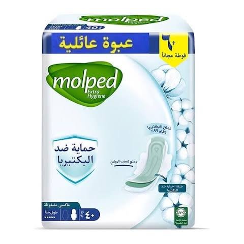مولبد اكسترا هايجين فوط صحية - طويلة جدا -