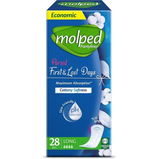 Molped Molped first & last days LONG, 28 Pads‏