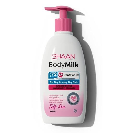 Shaan Body Milk Tulip Rose 300ml