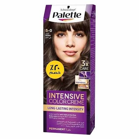 Palette Intensive Color Creme 5-0 Light Brown 50 ml