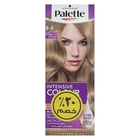 Palette Intensive Color Creme 8-0 Light Blonde 50 ml