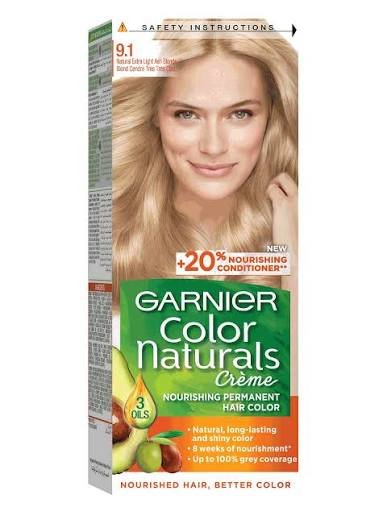 Garnier Color Naturals Permanent Crème Hair Color 9,1