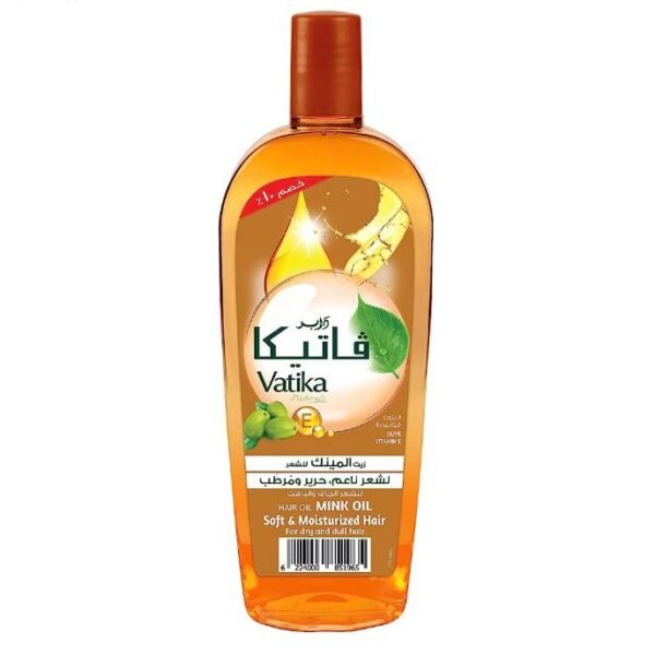 Vatika Naturals Mink Enriched Hair Oil (180mL